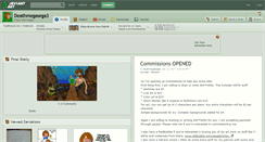 Desktop Screenshot of deathmegasega3.deviantart.com