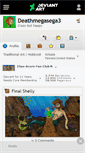 Mobile Screenshot of deathmegasega3.deviantart.com