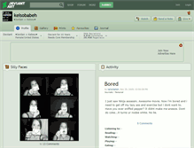 Tablet Screenshot of kelsobabeh.deviantart.com