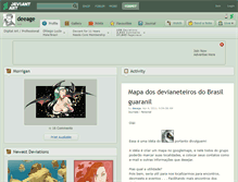 Tablet Screenshot of deeage.deviantart.com