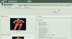 Desktop Screenshot of big-ass-monkey.deviantart.com