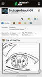Mobile Screenshot of byukuganbeauty09.deviantart.com