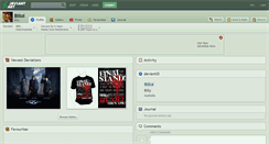 Desktop Screenshot of billoi.deviantart.com
