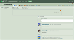 Desktop Screenshot of kinghedgehog.deviantart.com