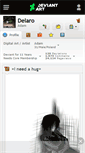 Mobile Screenshot of delaro.deviantart.com