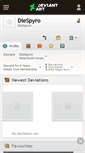 Mobile Screenshot of diespyro.deviantart.com