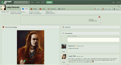 Desktop Screenshot of lady-kerovan.deviantart.com