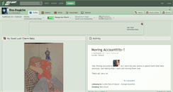 Desktop Screenshot of fire-freak94.deviantart.com