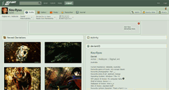 Desktop Screenshot of kou-ryuu.deviantart.com
