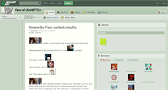 Desktop Screenshot of fans-of-jeanette.deviantart.com