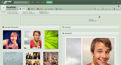 Desktop Screenshot of decafalan.deviantart.com