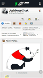 Mobile Screenshot of joshikoseisnak.deviantart.com