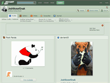 Tablet Screenshot of joshikoseisnak.deviantart.com