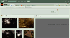 Desktop Screenshot of dadian.deviantart.com