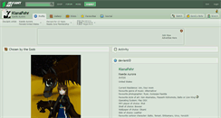 Desktop Screenshot of kianafehr.deviantart.com