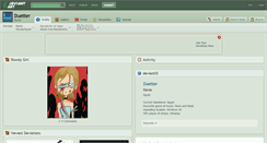 Desktop Screenshot of duetter.deviantart.com