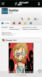 Mobile Screenshot of duetter.deviantart.com