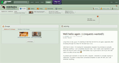 Desktop Screenshot of midnitejinx.deviantart.com