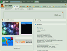 Tablet Screenshot of jim-panse.deviantart.com