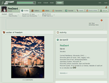 Tablet Screenshot of peedee4.deviantart.com