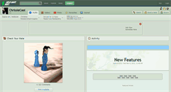 Desktop Screenshot of chrissiecool.deviantart.com