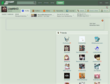 Tablet Screenshot of lisamini3.deviantart.com
