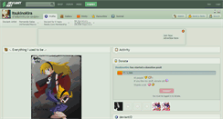 Desktop Screenshot of itsukinokira.deviantart.com