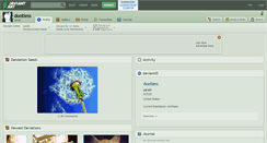 Desktop Screenshot of dootless.deviantart.com