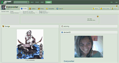 Desktop Screenshot of everyworker.deviantart.com