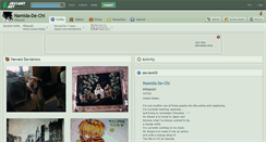 Desktop Screenshot of namida-de-chi.deviantart.com