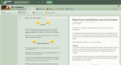 Desktop Screenshot of oc-x-canon.deviantart.com