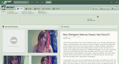 Desktop Screenshot of danirae7.deviantart.com