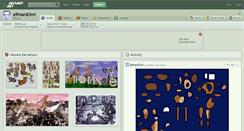 Desktop Screenshot of elfman83ml.deviantart.com