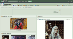 Desktop Screenshot of matsue-faust.deviantart.com