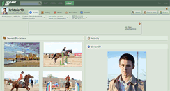 Desktop Screenshot of kristofer93.deviantart.com