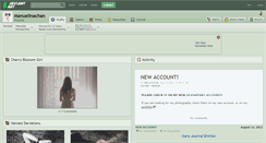 Desktop Screenshot of manuelinachan.deviantart.com