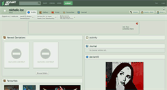Desktop Screenshot of nicholic-ice.deviantart.com