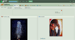 Desktop Screenshot of coolcurry.deviantart.com