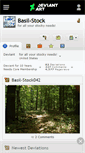 Mobile Screenshot of basil-stock.deviantart.com