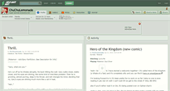 Desktop Screenshot of chuchulemonade.deviantart.com