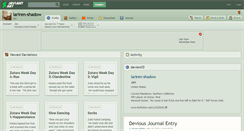 Desktop Screenshot of lariren-shadow.deviantart.com