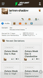 Mobile Screenshot of lariren-shadow.deviantart.com