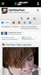 Mobile Screenshot of darkstarpoet.deviantart.com
