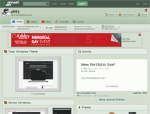 Tablet Screenshot of cpl92.deviantart.com