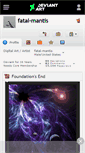 Mobile Screenshot of fatal-mantis.deviantart.com