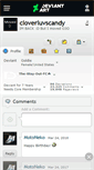 Mobile Screenshot of cloverluvscandy.deviantart.com