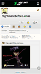 Mobile Screenshot of nightmarebefore-xmas.deviantart.com