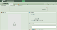 Desktop Screenshot of classykitteh.deviantart.com