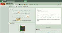 Desktop Screenshot of flint-x-wood.deviantart.com