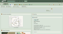 Desktop Screenshot of netghost.deviantart.com